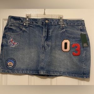 NWT Blue Jean Skirt SZ 18
